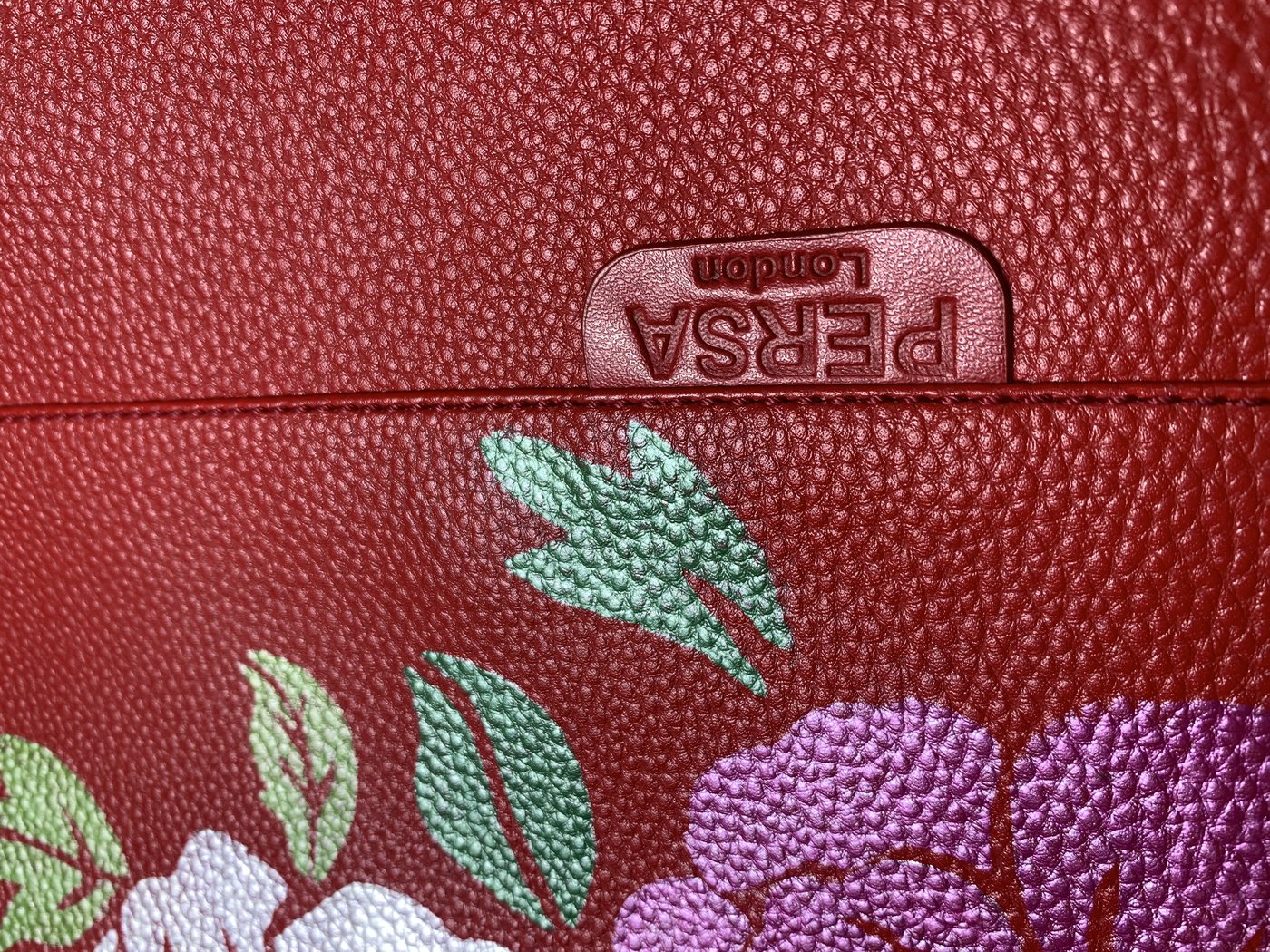 Painted shoulder bag